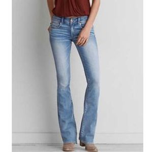 American eagle kickboot jeans size 4